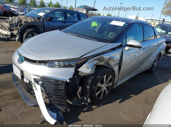JTDBVRBD0KA007123 2019 TOYOTA MIRAI Silver Դիմացի տեսք