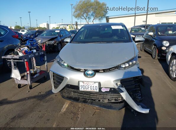 JTDBVRBD0KA007123 2019 TOYOTA MIRAI Silver Սալոնի հետևի տեսք