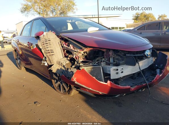 JTDBVRBD4HA003469 2017 TOYOTA MIRAI Red Դիմացի տեսք