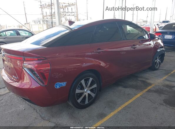 JTDBVRBD6LA007936 2020 TOYOTA MIRAI Maroon Հետևի աջ