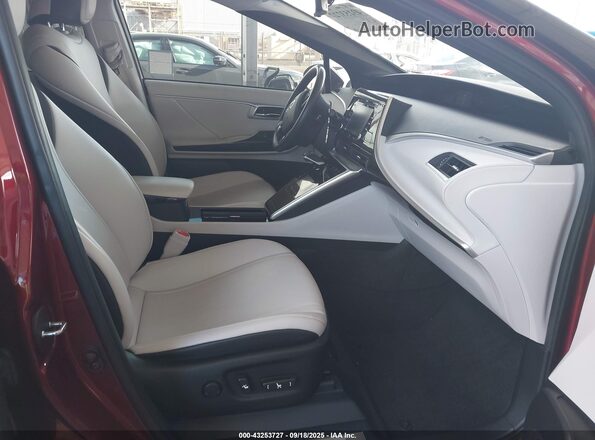 JTDBVRBD6LA007936 2020 TOYOTA MIRAI Maroon Սալոնի դիմացի տեսք