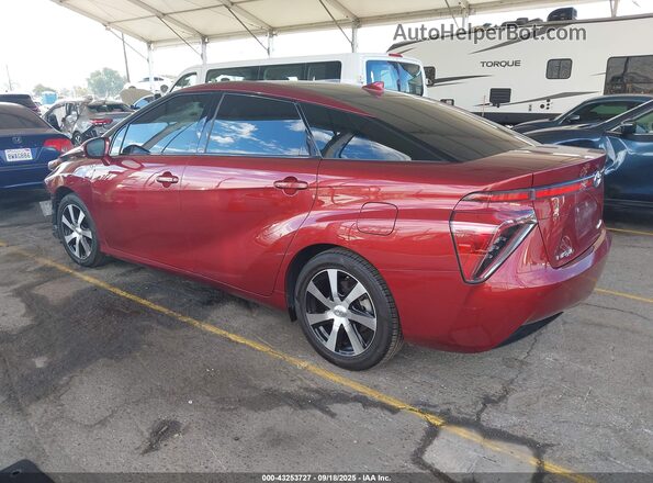 JTDBVRBD6LA007936 2020 TOYOTA MIRAI Maroon Հետևի ձախ