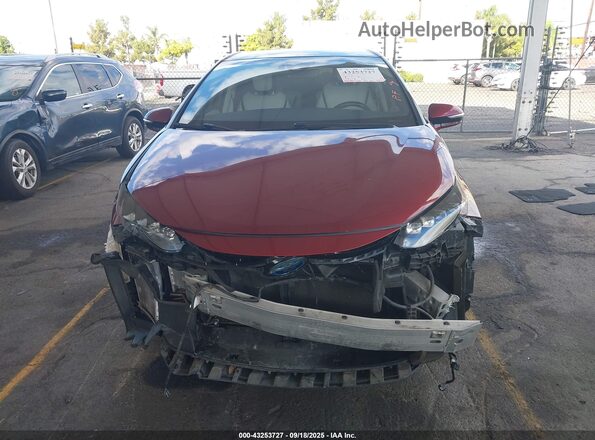 JTDBVRBD6LA007936 2020 TOYOTA MIRAI Maroon Սարքավորումների վահանակի տեսք