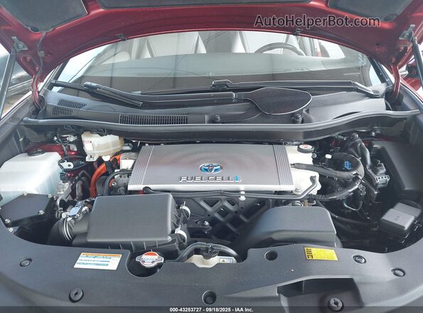 JTDBVRBD6LA007936 2020 TOYOTA MIRAI Maroon Հետևի տեսք