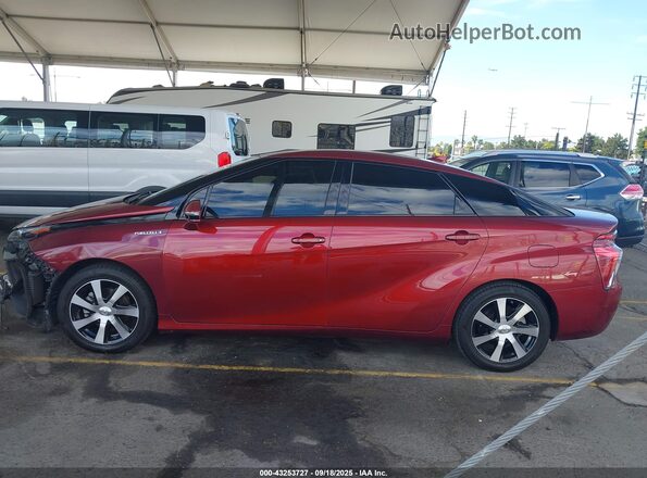 JTDBVRBD6LA007936 2020 TOYOTA MIRAI Maroon Սալոնի 360 աստիճան տեսք