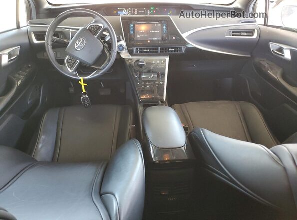 JTDBVRBD7GA000600 2016 TOYOTA MIRAI White Առջևի վահանակի տեսք