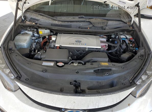 JTDBVRBD7GA000600 2016 TOYOTA MIRAI White Սալոնի հետևի տեսք