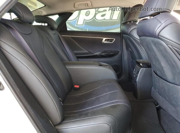 JTDBVRBD7GA000600 2016 TOYOTA MIRAI White Հետևի նստատեղերի տեսք