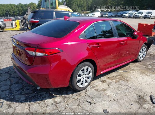 JTDEPMAE8NJ213489 2022 TOYOTA LL Red Задня права чверть
