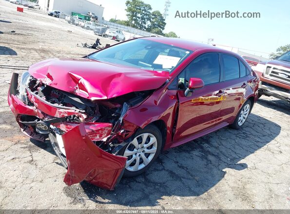 JTDEPMAE8NJ213489 2022 TOYOTA LL Red Передня ліва чверть