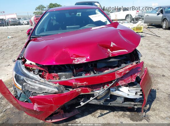 JTDEPMAE8NJ213489 2022 TOYOTA LL Red Вид щитка приладів