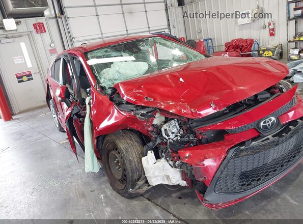 JTDEPRAE3LJ047005 2020 TOYOTA LL Red Front view