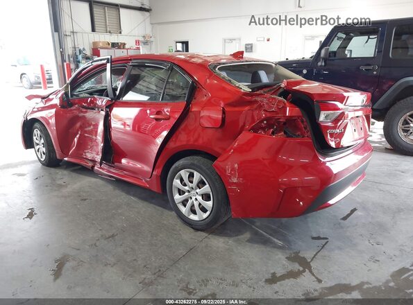 JTDEPRAE3LJ047005 2020 TOYOTA LL Red Rear left