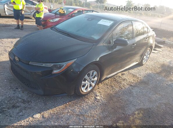 JTDEPRAEXLJ093818 2020 TOYOTA LL Black Առջևի ձախ երեք քառորդ տեսարան