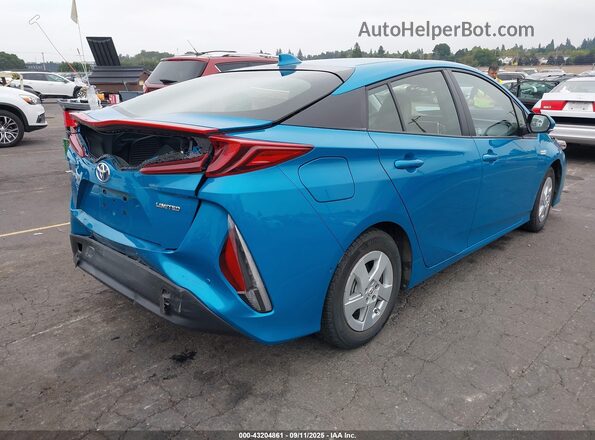 JTDKAMFP6M3171423 2021 TOYOTA LIMITED Blue Trasero derecho