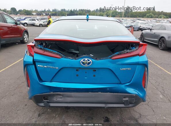 JTDKAMFP6M3171423 2021 TOYOTA LIMITED Blue 