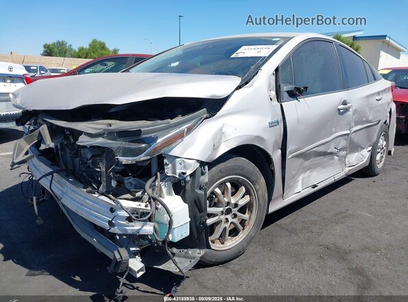 JTDKAMFPXM3191111 2021 TOYOTA LIMITED Silver Front left