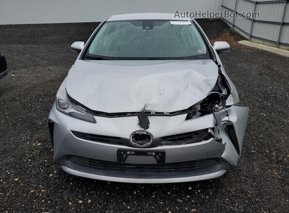 JTDKAMFU3M3141169 2021 TOYOTA PRIUS Silver 