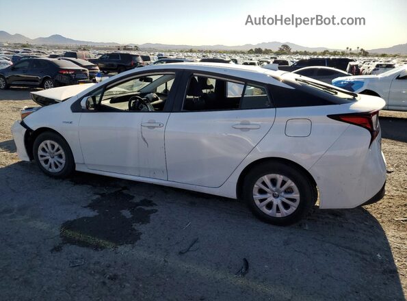 JTDKAMFU6M3142123 2021 TOYOTA PRIUS White Tył lewy