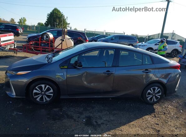 JTDKARFP0H3004767 2017 TOYOTA PRIUS PRIME Gray 