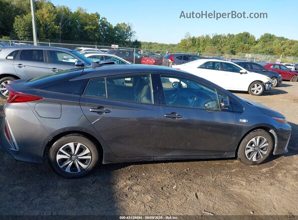 JTDKARFP0H3004767 2017 TOYOTA PRIUS PRIME Gray 