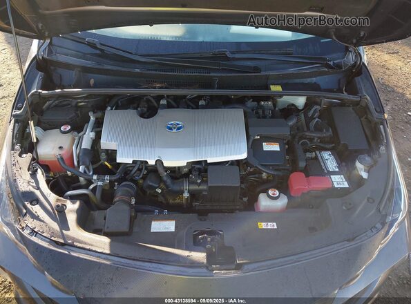 JTDKARFP0H3004767 2017 TOYOTA PRIUS PRIME Gray 
