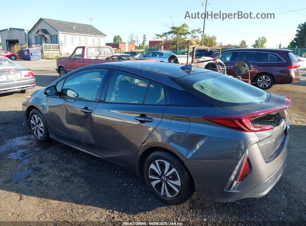 JTDKARFP0H3004767 2017 TOYOTA PRIUS PRIME Gray 