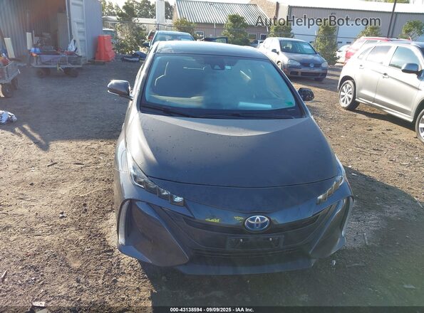 JTDKARFP0H3004767 2017 TOYOTA PRIUS PRIME Gray 