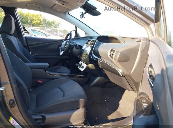 JTDKARFP0H3004767 2017 TOYOTA PRIUS PRIME Gray 