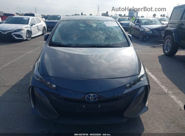 JTDKARFP2K3116798 2019 TOYOTA PRIUS PRIME Gray უკანა სალონის ხედი