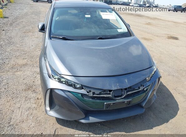 JTDKARFP3J3083017 2018 TOYOTA PRIUS PRIME Gray 