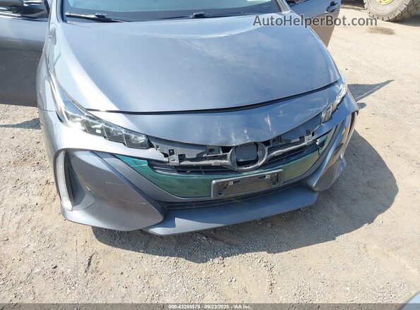 JTDKARFP3J3083017 2018 TOYOTA PRIUS PRIME Gray 