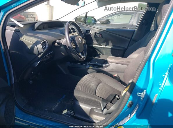JTDKARFP6L3146971 2020 TOYOTA LE Blue წინა სალონის ხედი