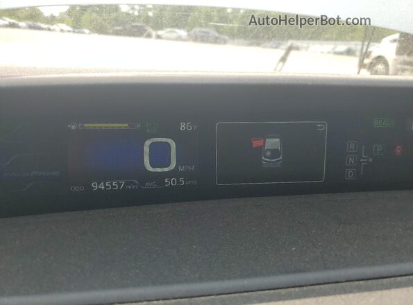 JTDKARFP8J3076709 2018 TOYOTA PRIUS Серебряный 