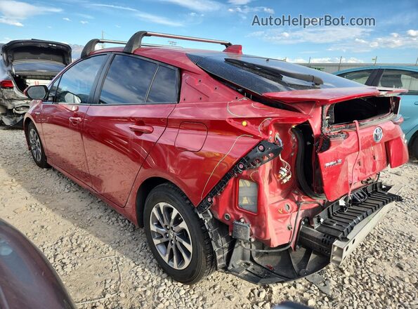 JTDKARFU4K3072678 2019 TOYOTA PRIUS Red უკანა მარცხენა