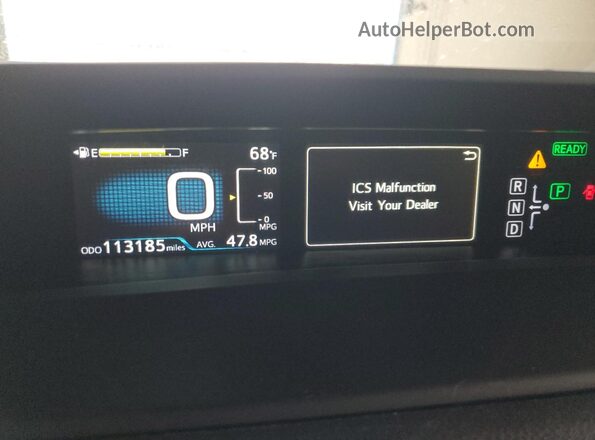 JTDKBRFU3J3594875 2018 TOYOTA PRIUS Blue 