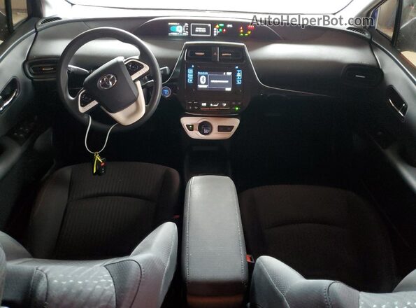 JTDKBRFU3J3594875 2018 TOYOTA PRIUS Blue 