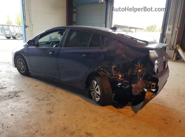 JTDKBRFU3J3594875 2018 TOYOTA PRIUS Blue 