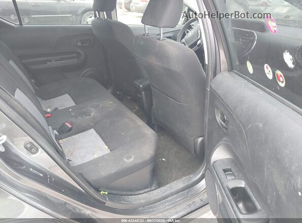 JTDKDTB34J1601509 2018 TOYOTA PRIUS C Серый Вид наклейки с VIN-кодом
