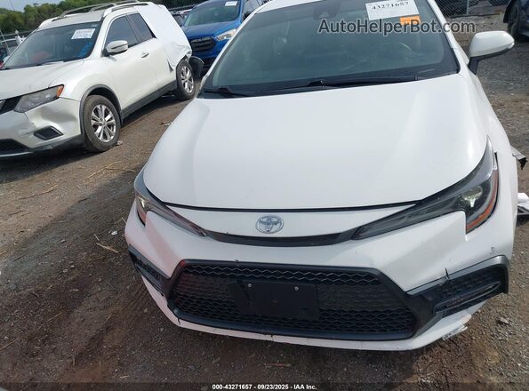 JTDS4RCE3LJ006365 2020 TOYOTA LL White Սարքավորումների վահանակի տեսք