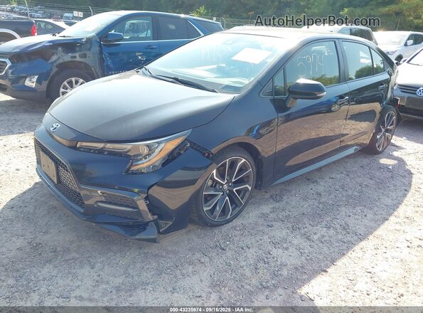 JTDS4RCE3LJ013834 2020 TOYOTA LL Black წინა მარცხენა ხედი სამი მეოთხედიდან