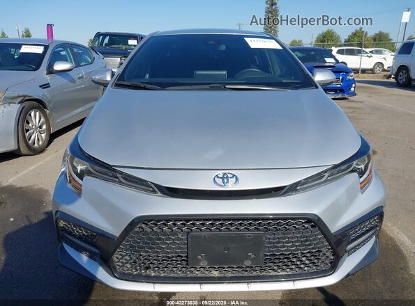 JTDS4RCE6LJ039876 2020 TOYOTA LL Серый Вид щитка приборов