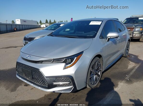 JTDS4RCE6LJ039876 2020 TOYOTA LL Серый Передняя левая четверть