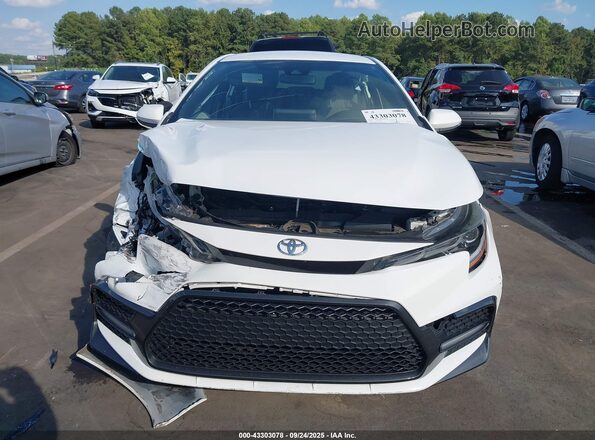 JTDS4RCEXLJ017833 2020 TOYOTA LL White Սարքավորումների վահանակի տեսք