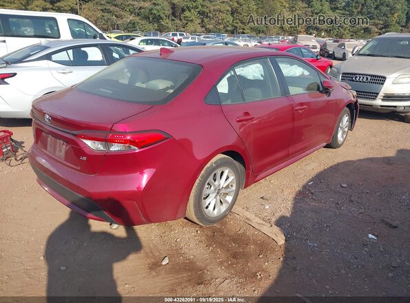 JTDVPMAE5NJ208377 2022 TOYOTA LL Красный Задняя правая четверть