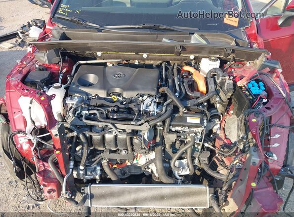 JTEAAAAH1MJ085485 2021 TOYOTA LIMITED Burgundy Vista trasera