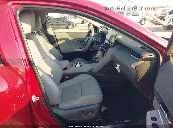 JTEAAAAH1MJ085485 2021 TOYOTA LIMITED Burgundy Vista interior delantera