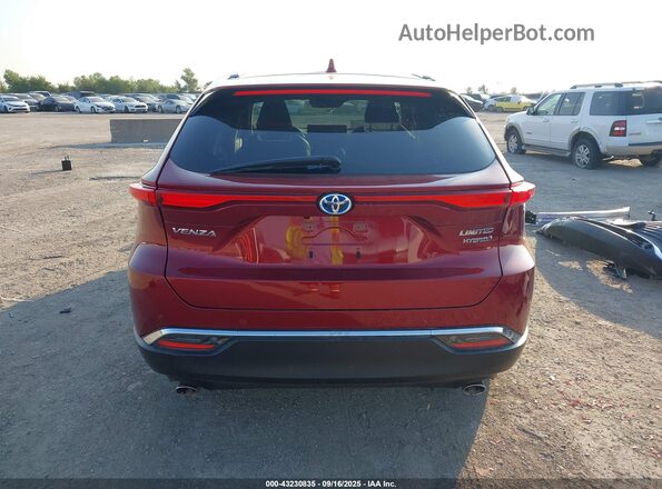 JTEAAAAH1MJ085485 2021 TOYOTA LIMITED Burgundy 
