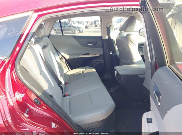 JTEAAAAH1MJ085485 2021 TOYOTA LIMITED Burgundy Vista de la etiqueta del VIN