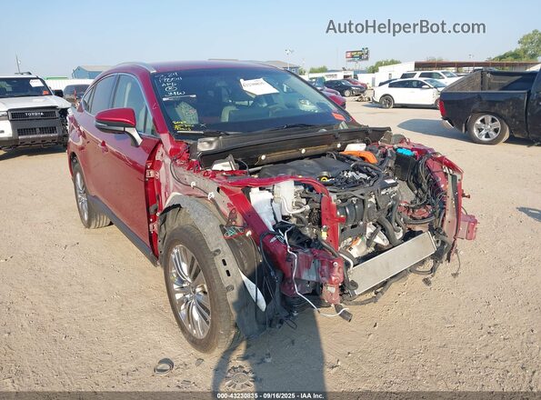 JTEAAAAH1MJ085485 2021 TOYOTA LIMITED Burgundy Vista frontal